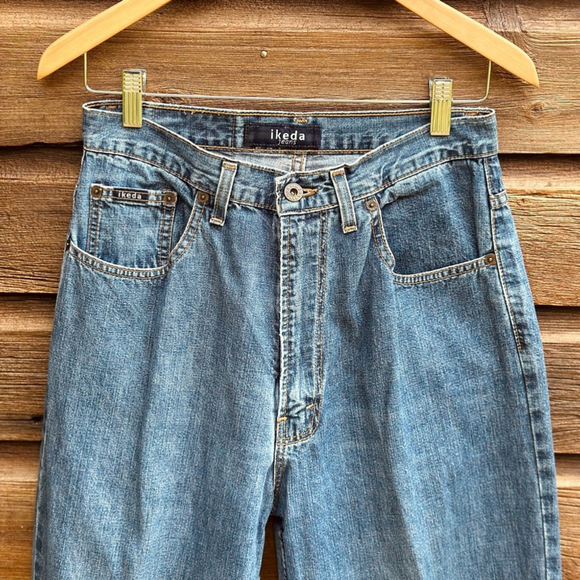 Vintage Ikeda high rise Jeans - lightweight denim - size 31 - Picture 3 of 8